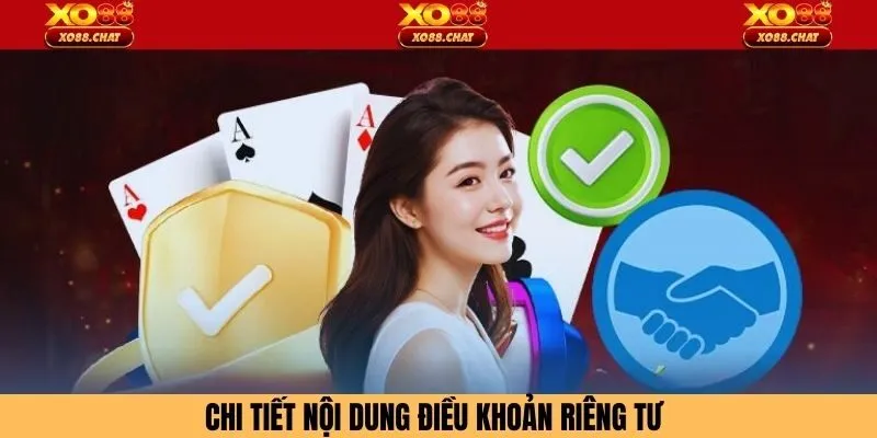 Chi tiết nội dung điều khoản riêng tư